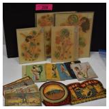 Vtg Meyercord Decals,Needlebooks & More