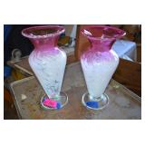 Colored Glass Vases