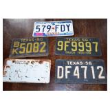 Vintage License Plates