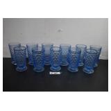 11- Indiana Colony Whitehall Light Blue Tumblers