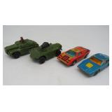 Four 1973 Lesney Die Cast Vehicles