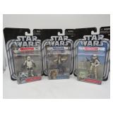 Three 2004 Star Wars Figures - NOTE