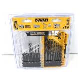 NEW Dewalt Black & Gold Drill 19PCS Bit Set