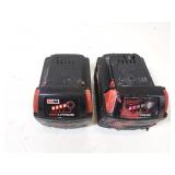 GUC Milwaukee M18 XC 4.0/XC Batteries (x2)