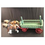 Horse & Wood Wagon LWG