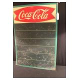 Coca Cola Menu Board