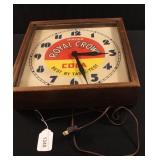 Royel Crown Cola Clock, works