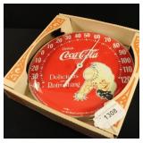 Coca Cola Thermometer w/box