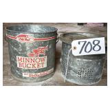 Old Pal Minnow Bucket