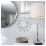 Grayson Lane Metal with Crystal Accents Analog Rou