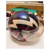 VTG NESCO LIGHTENING BOLT HELMET