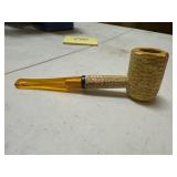 MISSOURI MEERSCHAUM CORN COB PIPES/ 1 "EATON"