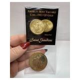 $20 Gold Saint-Gaudens Copy