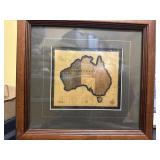 Marquetry Matters - Australia Map - this