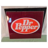 DR. PEPPER PLASTIC SIGN