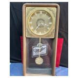 1987 MILLER HIGHLIFE CLOCK - WORKS