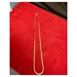 14K GOLD NECKLACE 4 GRAMS MARKED