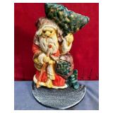 CAST IRON SANTA CLAUS CHRISTMAS DOOR STOP