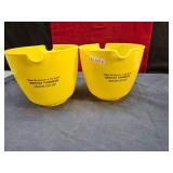 2 WESTBY FARMERS UNION COOP MIXING BOWLS