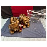 NEW SIZE MED TEDDYBEAR SLIPPERS