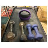 **BOX OF MISC WEIGHTS