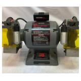 Craftsman 6 inch bench grinder with lights