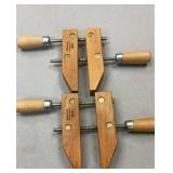 Two Woodcraft wood clamps