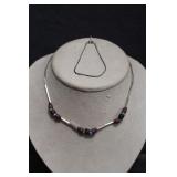 Custome Southwest Inspired Multi-Gemstone Necklace