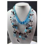 Custome Jewelry Bundle: 2 Necklaces