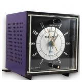 Sony 6RC-23 Purple Clock Radio Cube