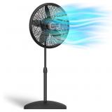 Lasko Oscillating Pedestal Fan, Adjustable Height,