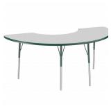 FDP Half Moon Activity School and Office Table (36