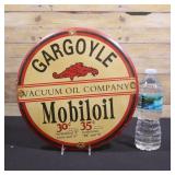 Gargoyle Mobiloil Vacuum Oil  - Porcelain Enamel S