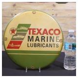 Texaco Marine Lubricants - Porcelain Enamel Sign