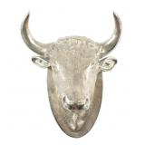 French Aluminum Bull Wall Mount Trade Sign