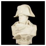 Carved Marble Bust of Napoleon I