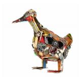 1989 Leo Sewell Found Object Duck Sculpture