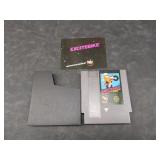 NINTENDO EXCITEBIKE WITH INSTRUCTION BOOKLET