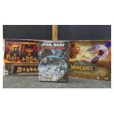 PC GAMES- DIABLO,WORLD OF WARCRAFT,STAR WARS