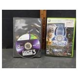 XBOX 360 GAMES, SACRED 2,DANCE CENTRAL 3