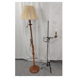 2 FLOOR LAMPS