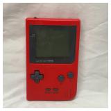 Nintendo Red GameBoy Pocket Portable Game System