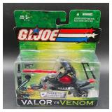 G.I. Joe Valor vs Venom Snake Eyes Ninja Cycle