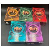 5 Stargate TV Series Seasons DVD Box Sets