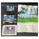 True Golf Waialae SNES Super Nintendo In Box & Ins