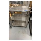 Stainless steel rolling cart