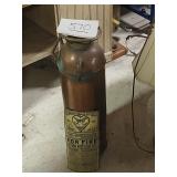 Bsmnt: antique fire extinguisher