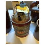 VINTAGE DELPHOS METAL GAS CAN