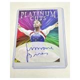 Platinum Cuts Simone Biles Facsimile Auto