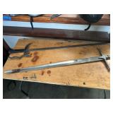 2 Decorative Swords with 40" Blades